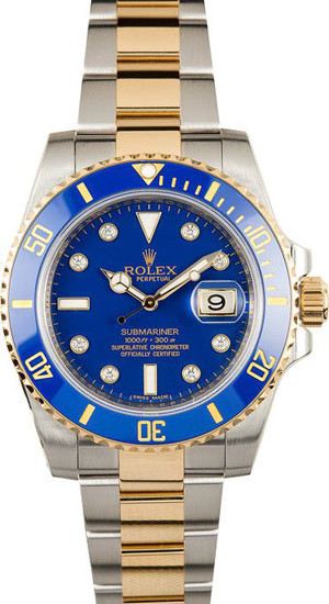 2-tone-submariner-mens-watch-rolex